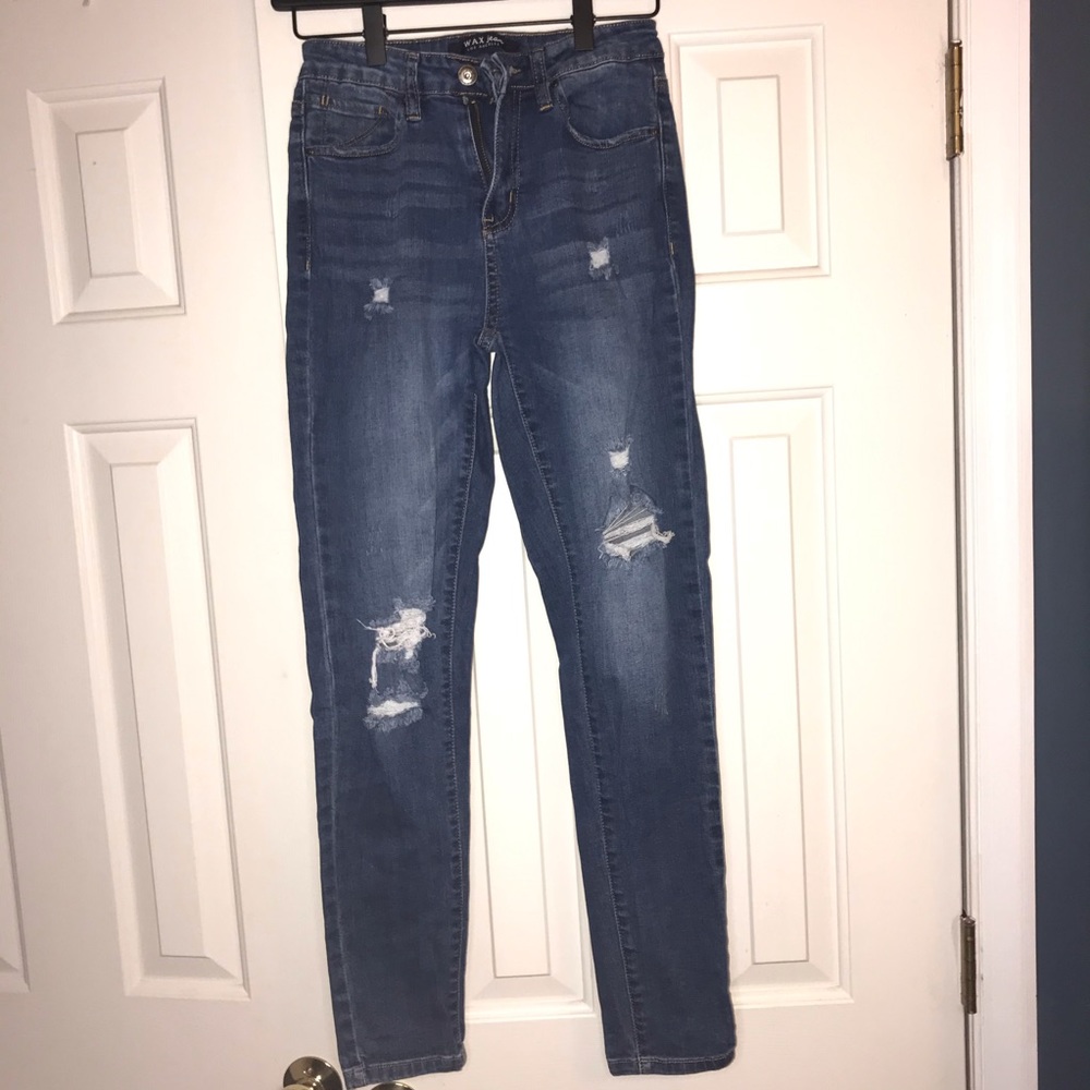 Fashion Nova Wax Jean